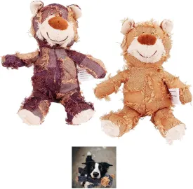 2023 New Indestructible Robust Bear-large Size-Dogs Toys, Dog Companion for Heavy Chewers, Durable Squeaky Dog Toys for Heavy Chewers, Plush Dog Toy, Interactive Dog Toys for Boredom (F-B C)