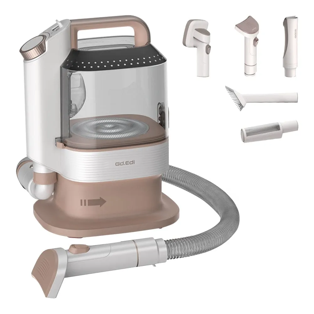 400W 3.2L Pet Grooming Vacuum Kit with 6 Tools