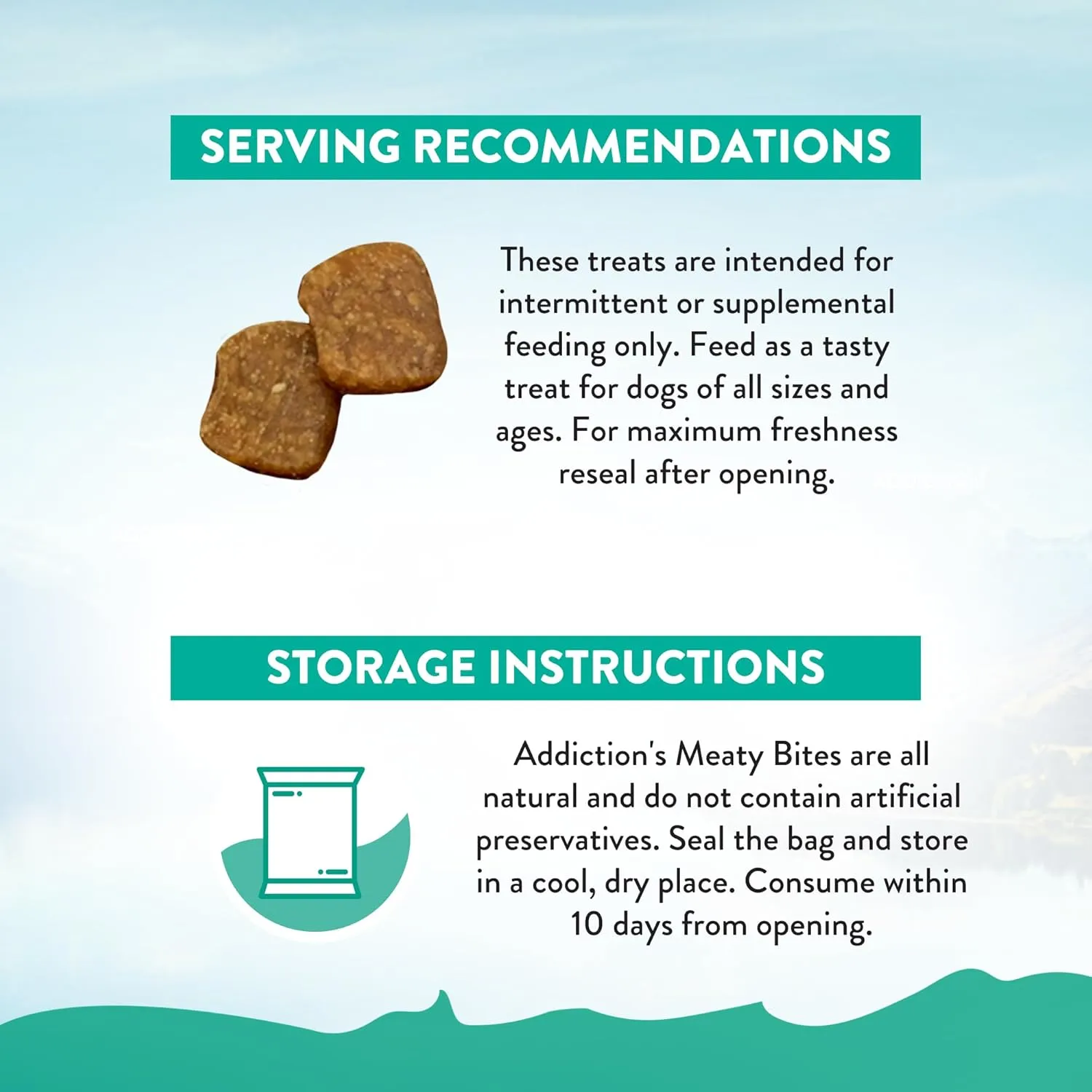 Addiction Meaty Bites - Hypoallergenic Dog Treats - Made in New Zealand - High Meat Content - Gluten and Grain-Free - Soft and Allergy Friendly Dog Treats (Brushtail, 4 ounces)