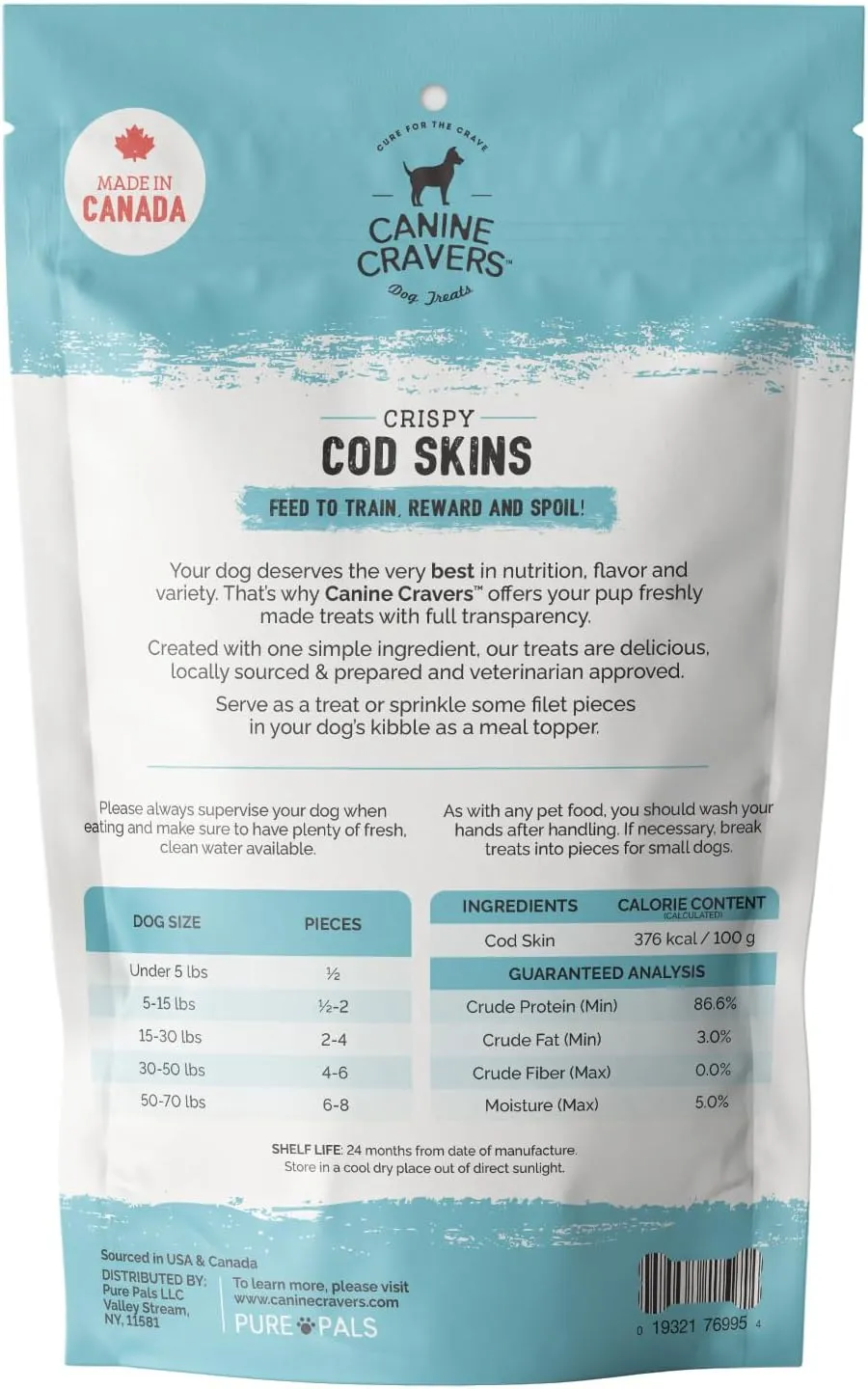 Canine Cravers Single Ingredient Dog Treats  Healthy and Nutritious Human Grade Air Dried Hypoallergenic Pet Food - Grain Free, Gluten Free and No Soy  100% All Natural Variety 3 Pack