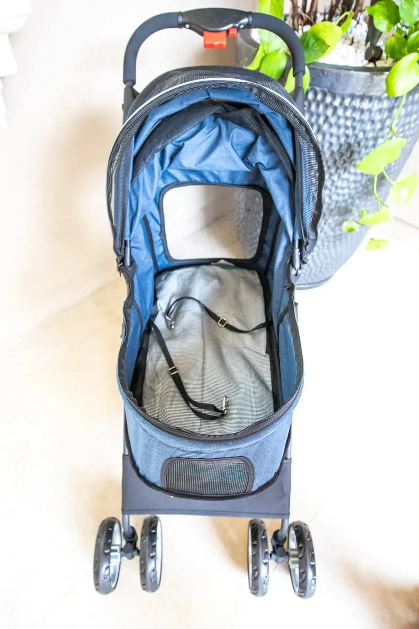 Catalina Pet Stroller Blue Jay