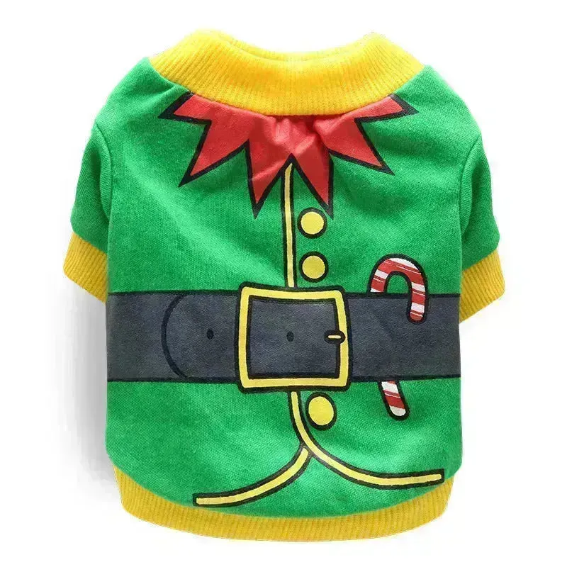 Christmas pet dog clothes