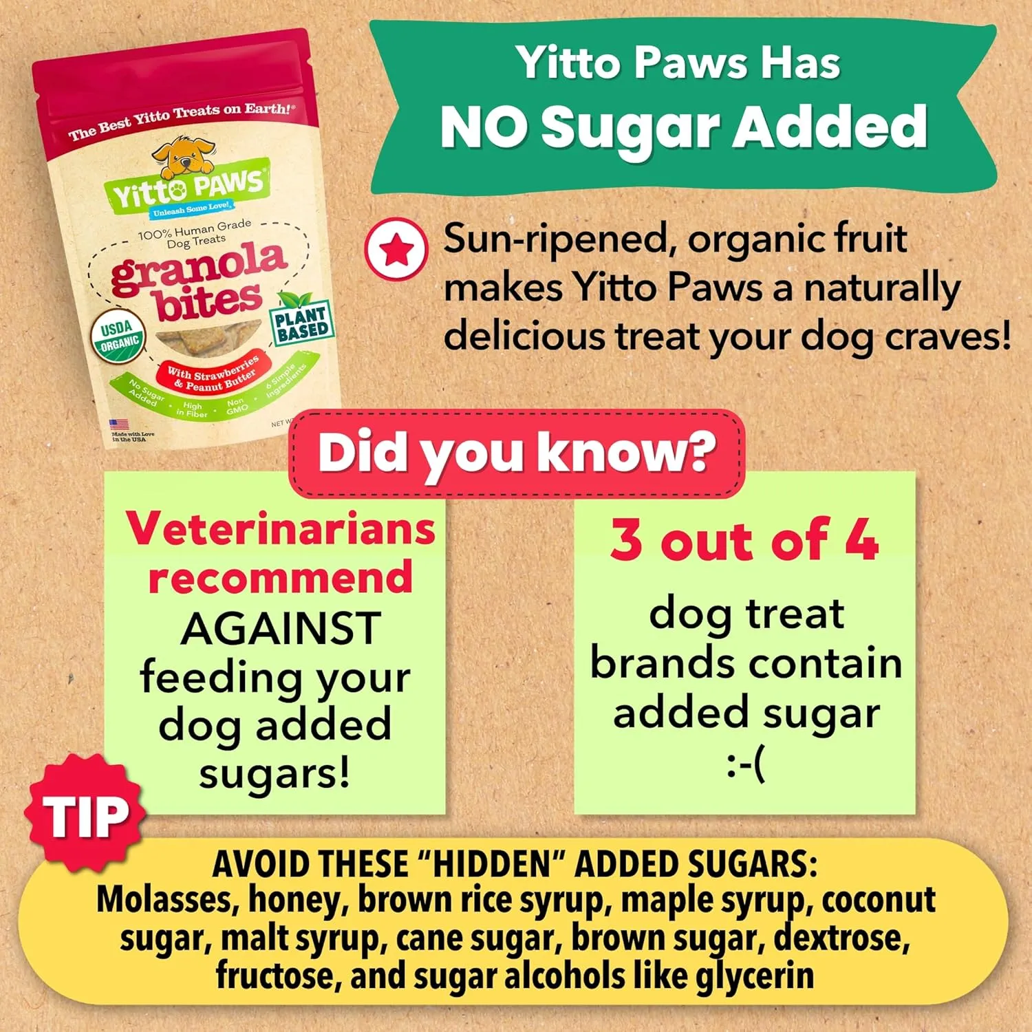 Crunchy Organic Peanut Butter Dog Treats, Strawberry & Oats Healthy Dog Treats, Vegan All Natural Dog Training Treats Made in USA Only  Low Calorie, Human-Grade, No Sugar Added Dog Biscuits