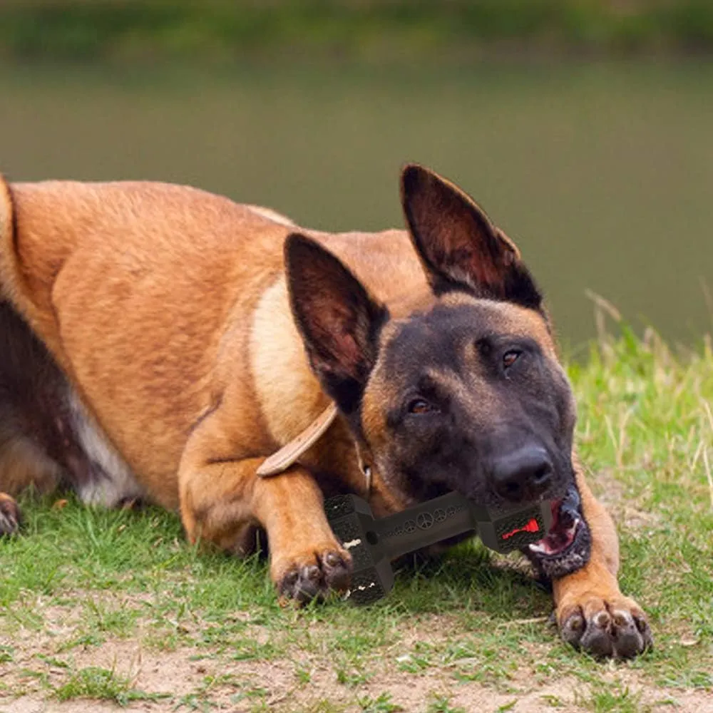 Dog Chew Toys for Aggressive Chewers,Food Grade Non-Toxic Dental Pet Toy,Tough Durable Indestructible Dog Toys for Medium Large Dogs.Black.