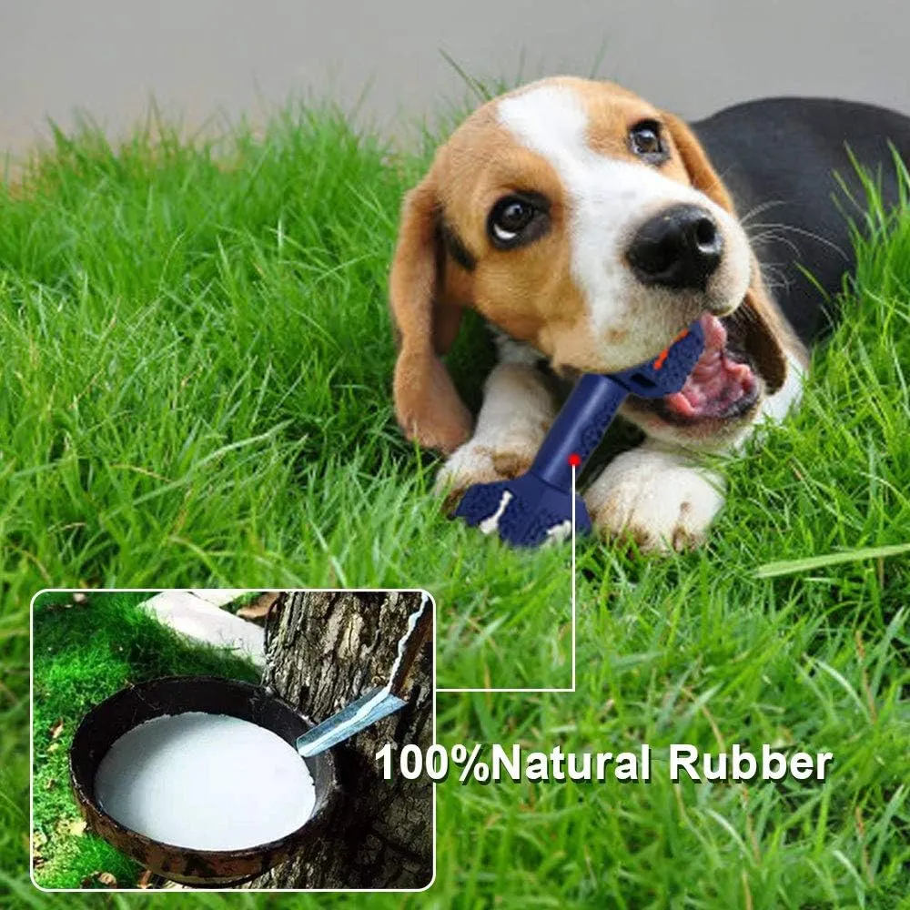 Dog Chew Toys for Aggressive Chewers,Food Grade Non-Toxic Dental Pet Toy,Tough Durable Indestructible Dog Toys for Small Dogs.Blue8IB-15IB