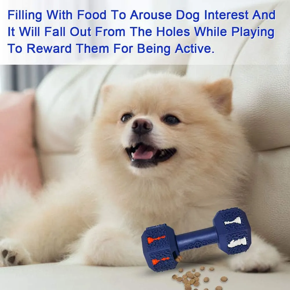Dog Chew Toys for Aggressive Chewers,Food Grade Non-Toxic Dental Pet Toy,Tough Durable Indestructible Dog Toys for Small Dogs.Blue8IB-15IB