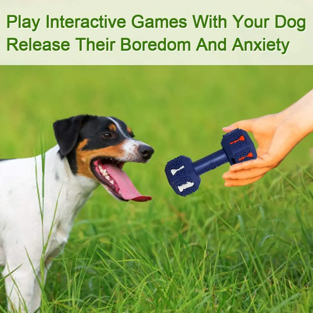 Dog Chew Toys for Aggressive Chewers,Food Grade Non-Toxic Dental Pet Toy,Tough Durable Indestructible Dog Toys for Small Dogs.Blue8IB-15IB