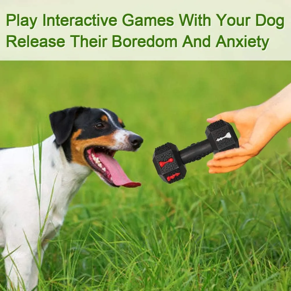 Dog Chew Toys for Aggressive Chewers,Food Grade Non-Toxic Dental Pet Toy,Tough Durable Indestructible Dog Toys for Small Medium Dogs.Black8IB-15IB