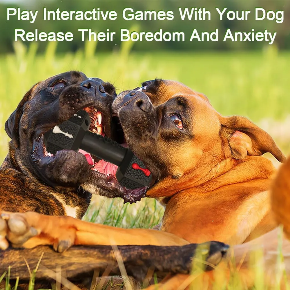 Dog Chew Toys for Aggressive Chewers,Food Grade Non-Toxic Dental Pet Toy,Tough Durable Indestructible Dog Toys for XSmall Dogs.Black5IB-8IB