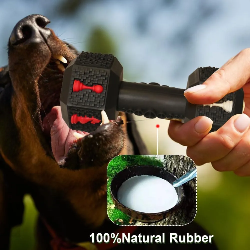 Dog Chew Toys for Aggressive Chewers,Food Grade Non-Toxic Dental Pet Toy,Tough Durable Indestructible Dog Toys for XSmall Dogs.Black5IB-8IB