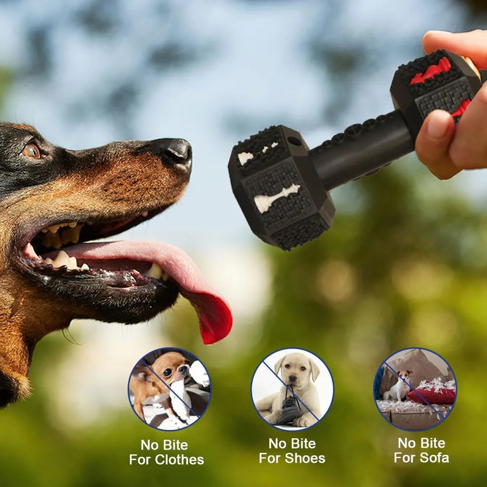 Dog Chew Toys for Aggressive Chewers,Food Grade Non-Toxic Dental Pet Toy,Tough Durable Indestructible Dog Toys for XSmall Dogs.Black5IB-8IB