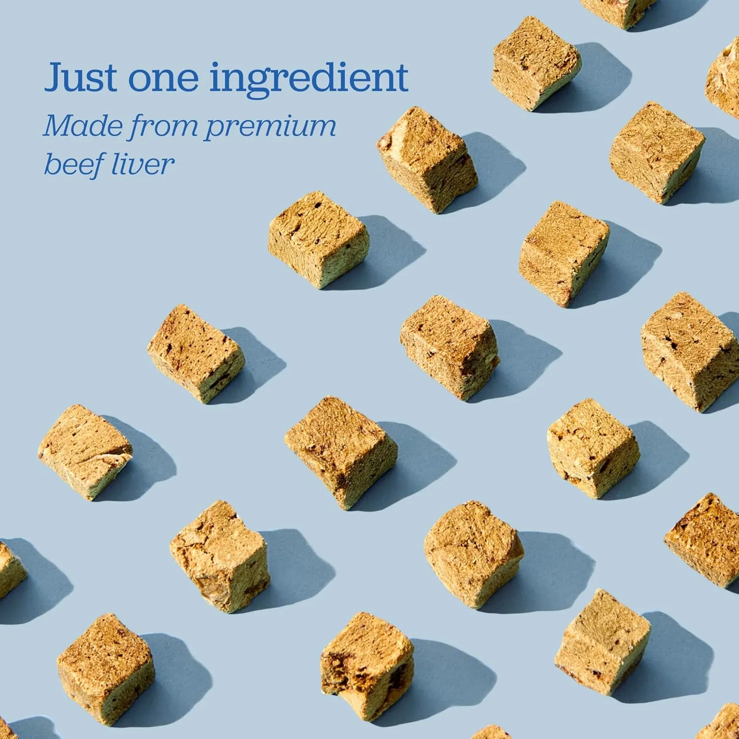 Downtown Pet Supply Barkery Freeze Dried Dog Treats - Single Ingredient, Low Calorie, Rich in Vitamins and Minerals - All Natural - Freeze Dried Beef Liver Dog Treats, 1 Oz