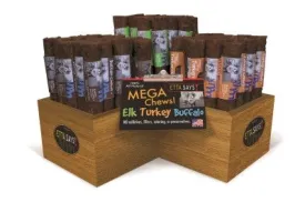 Etta Says Dog Treats Mega Starter Kit Variety Dog Treats Chews and Natural Treats - Case of 54