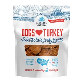 Farmland Traditions Dogs Love Turkey Jerky Treats 3lb
