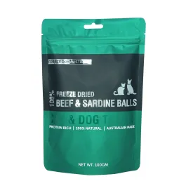 Freeze Dried Beef & Sardine Balls 100g