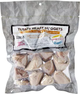 Fresh Is Best - Freeze Dried Healthy Raw Meat Treats for Dogs & Cats - Turkey Heart Nuggets