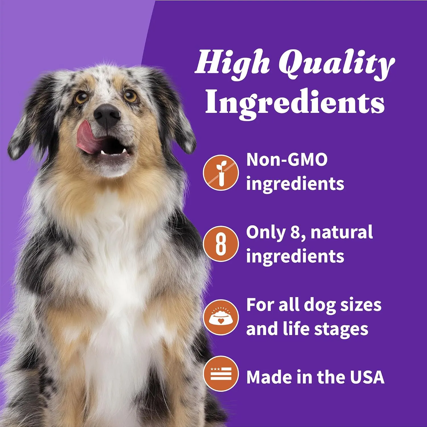 Halo Holistic Vegan Dog Treats, Plant-Based Dog Treat with Sweet Potato & Carrots, Vegan Treat Pouch, 8 Oz bag