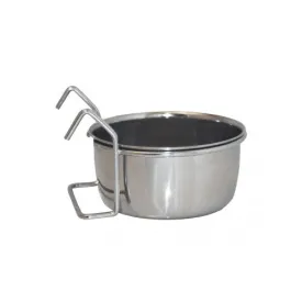 Happy Pet Coop Cup Food and Water Bowl with Hook Holder 300ml