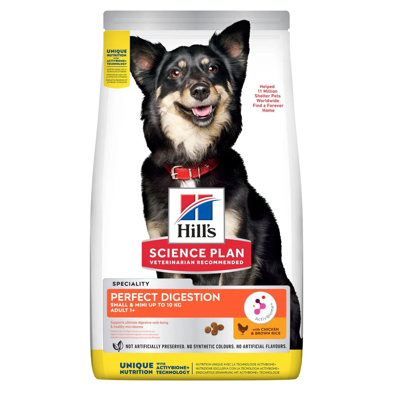 Hill's Perfect Digestion Small & Mini Adult 1  with Chicken & Brown Rice