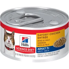 Hill's® Science Diet® Adult 7  Savory Chicken Entrée cat food