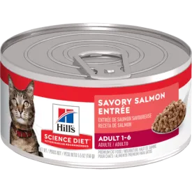 Hill's® Science Diet® Adult Savory Salmon Entrée Wet Cat Food