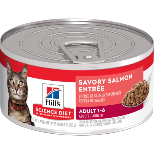Hill's® Science Diet® Adult Savory Salmon Entrée Wet Cat Food