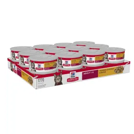 Hills Science Diet Adult Tender Dinners Chicken Canned Cat Food 156g x 24
