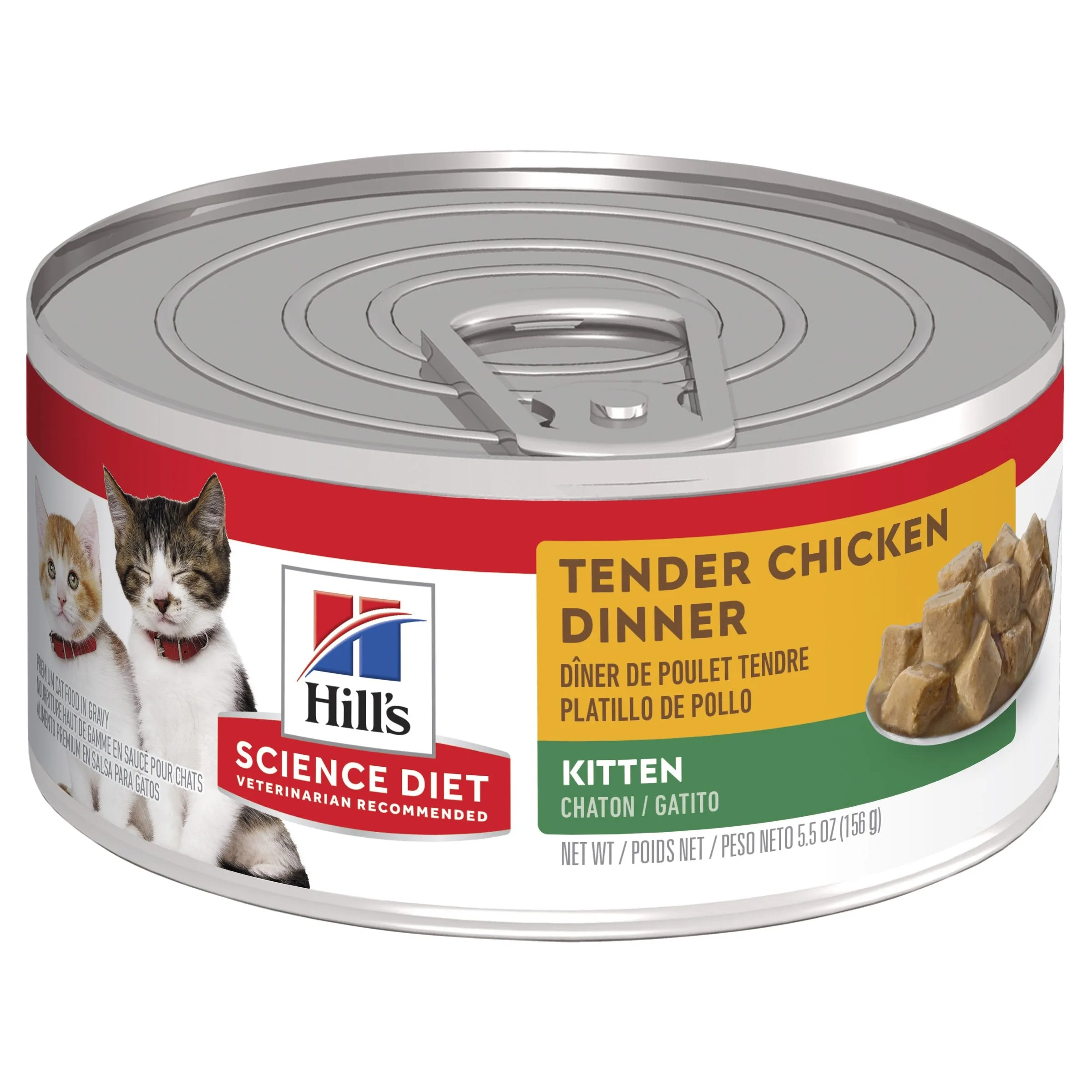 Hills Science Diet Kitten Tender Dinners Chicken Canned Cat Food 156g^^^