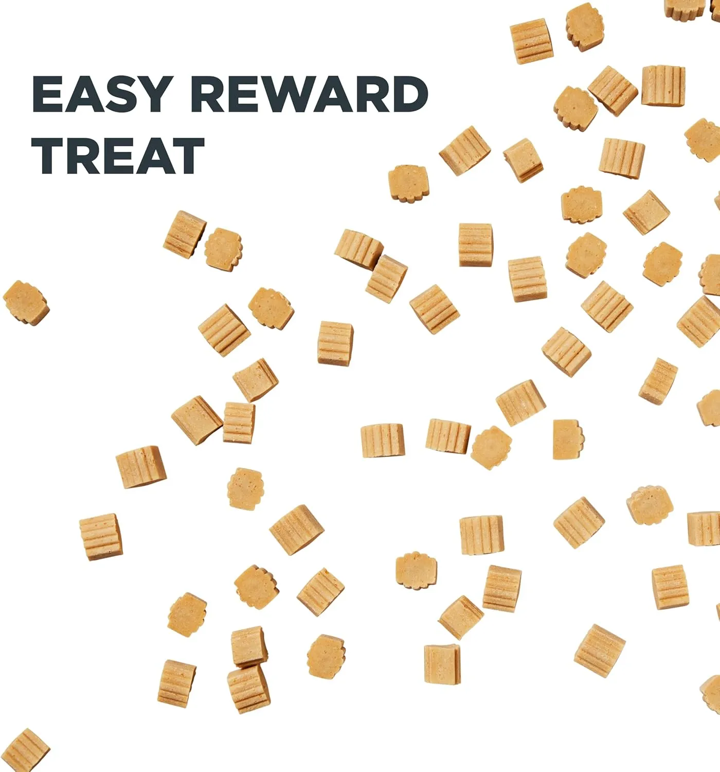 Hive Dog Training Treats  Healthy, Non-GMO Project Verified, Natural Peanut Butter Flavored, Vegetarian, Grain Free Dog Treat for Small and Large Dogs, Made in The USA