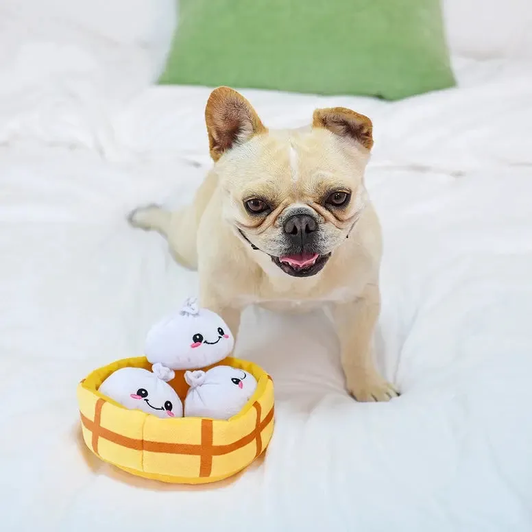 Hugsmart Pet Food Party Soup Dumplings Interactive Toys for Dogs