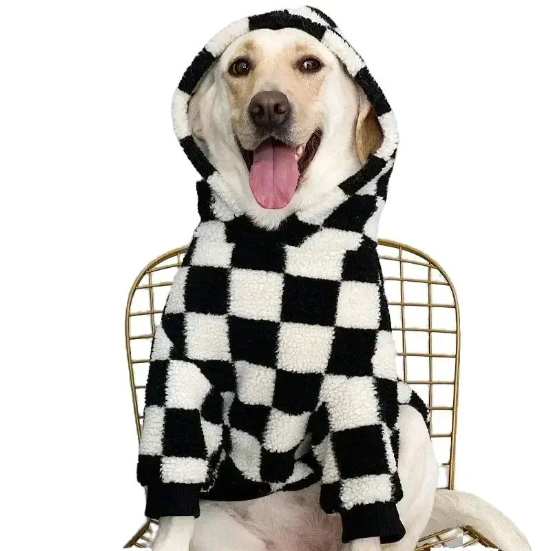 Large Dog Clothes Big Dog Winter Warm Golden Retriever Labrador Samoyed Border Herd Anti-hair Loss Clothing for Large Dog