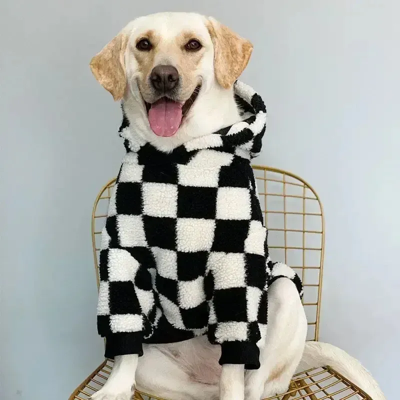 Large Dog Clothes Big Dog Winter Warm Golden Retriever Labrador Samoyed Border Herd Anti-hair Loss Clothing for Large Dog
