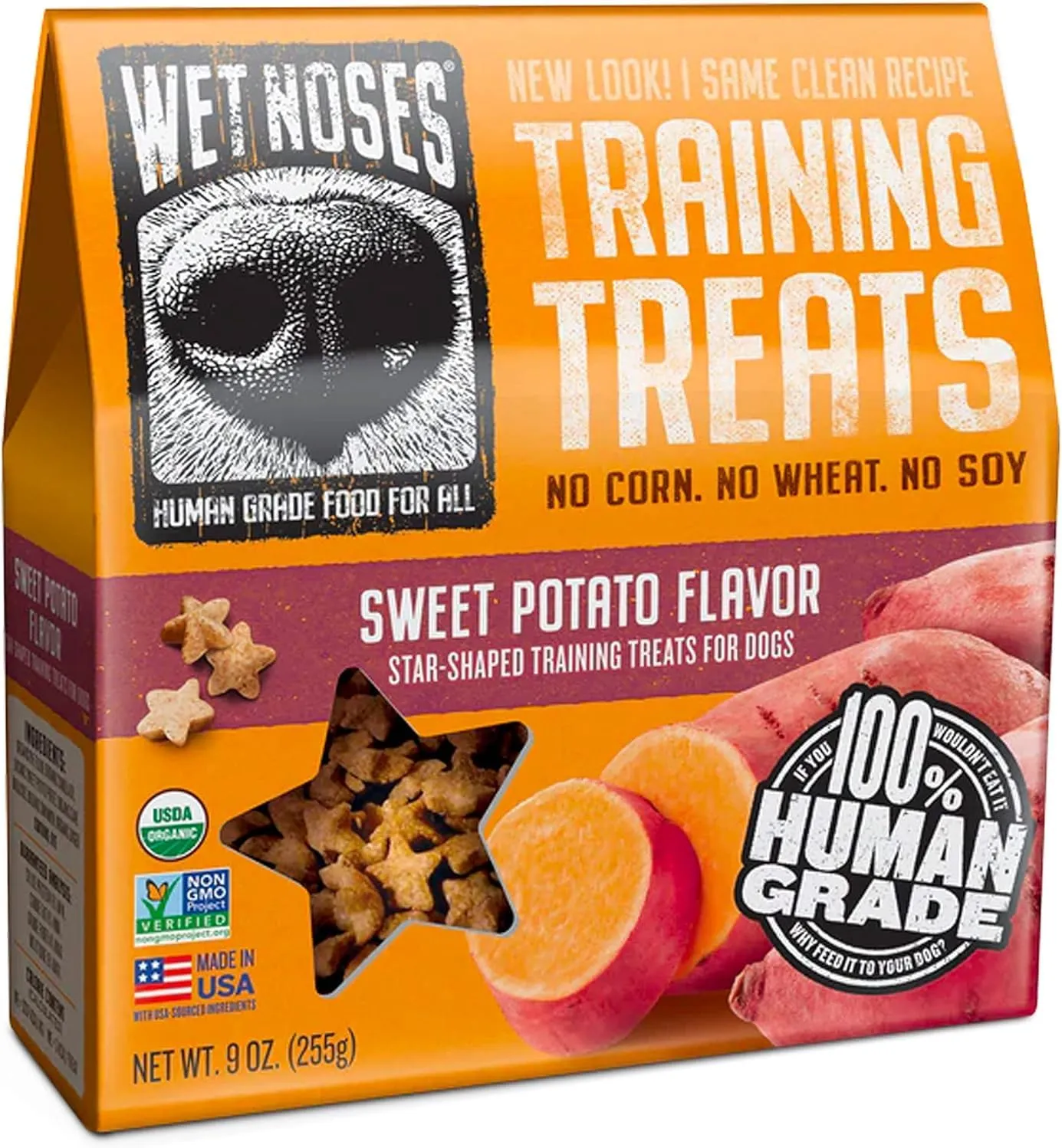 Little Stars Sweet Potato Organic Dog Training Treats, 9-Ounce