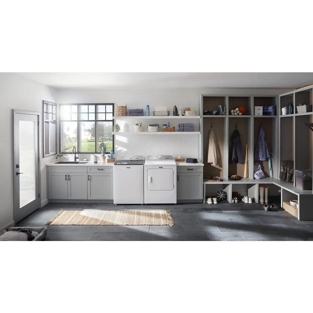 Maytag MED6500MW Pet Pro Top Load Electric Dryer - 7.0 cu. ft.