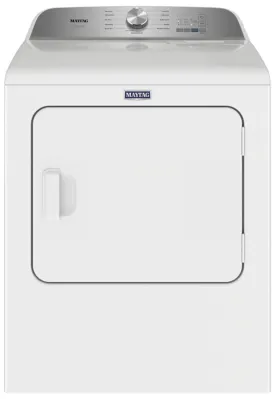 Maytag White Electric Dryer with Pet Pro (7.0 cu. ft.) - YMED6500MW