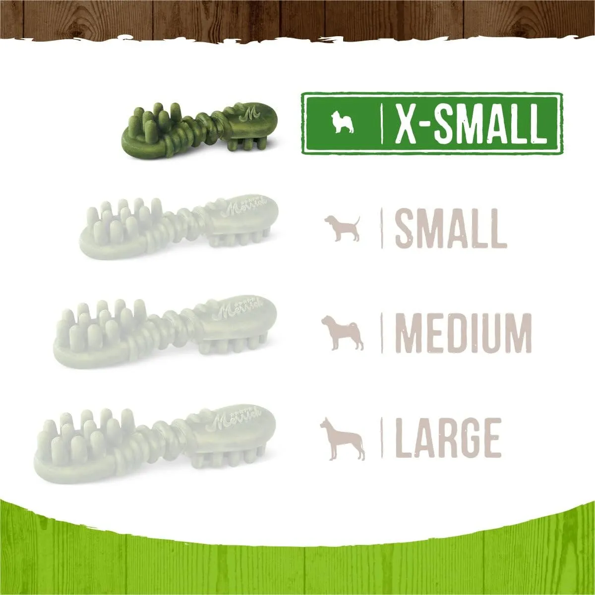 Merrick Fresh Kisses Natural Dental Chews Infused With Coconut And Botanical Oils For Tiny Dogs 5-15 Lbs - 78 ct. Box