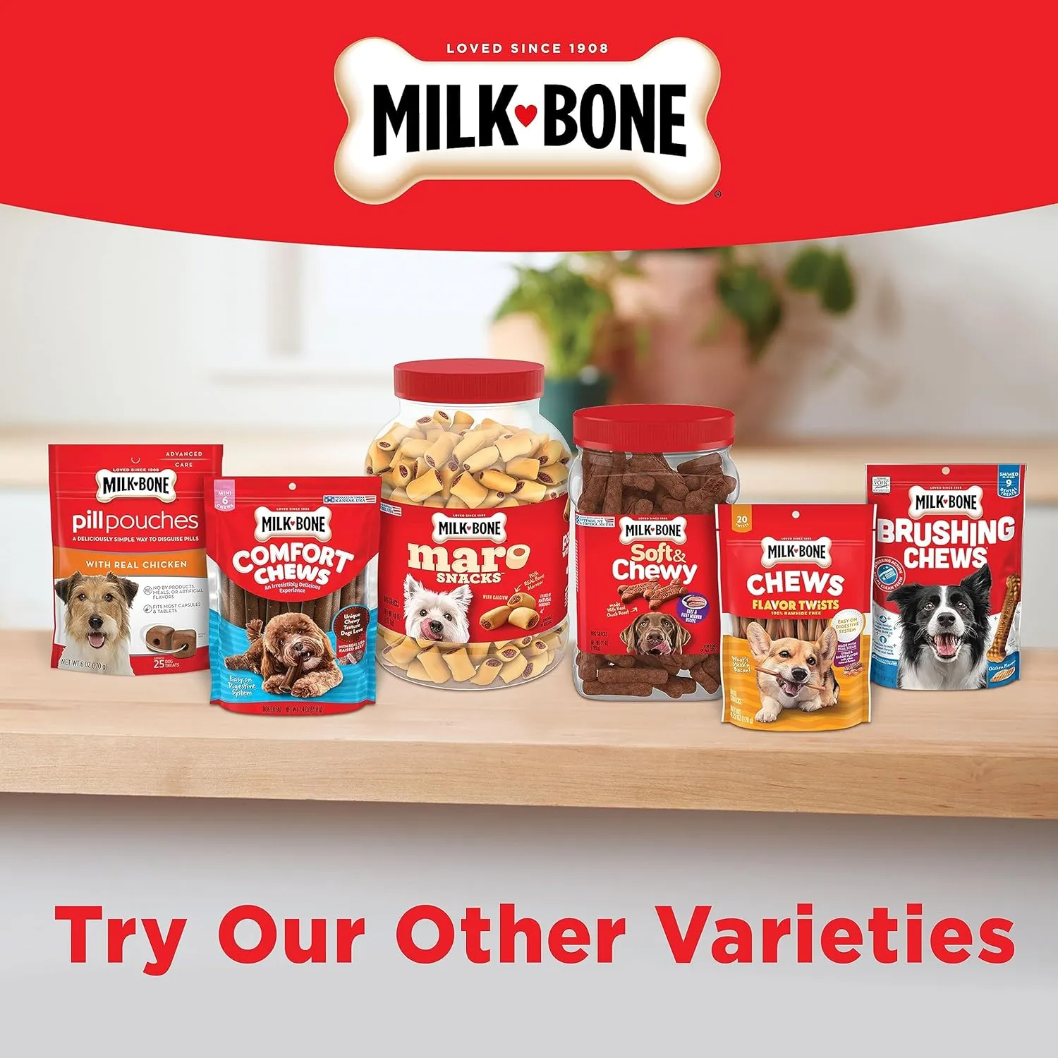 Milk-Bone Soft & Chewy Minis Dog Treats, Chicken, 18 Ounce Made with Real Chicken Breast