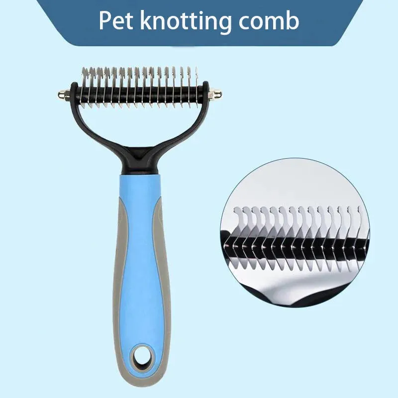 Multi-Purpose Pet Grooming Comb for Dogs and Cats