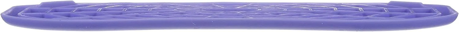 Neater Pets - Neat-LIK - Slow Feeding Pad for Dogs & Cats - Puzzle Toys Provide Boredom & Anxiety Relief - Fill Licking Pad with Healthy Treats & Food (Purple)