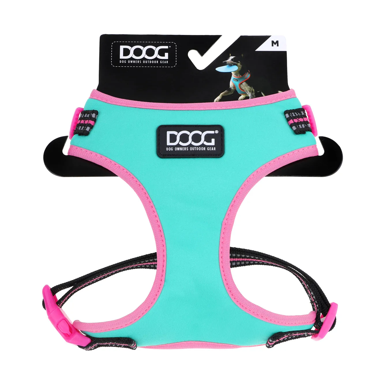 Neoflex Soft Harness - (Neon High Vis) Rin Tin Tin