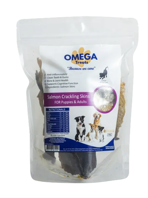 Omega Salmon Crackling Skin