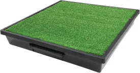 PetSafe Pet Loo Indoor Pet Toilet, Portable Dog Potty Station, Grass Pad Tray of Synthetic Grass Mat, Easy to Clean, Large