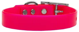 Plain Tropical Jelly Collars Pink Med