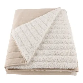 Sherpa Back Quilt Set, Double/Queen, 3 Piece