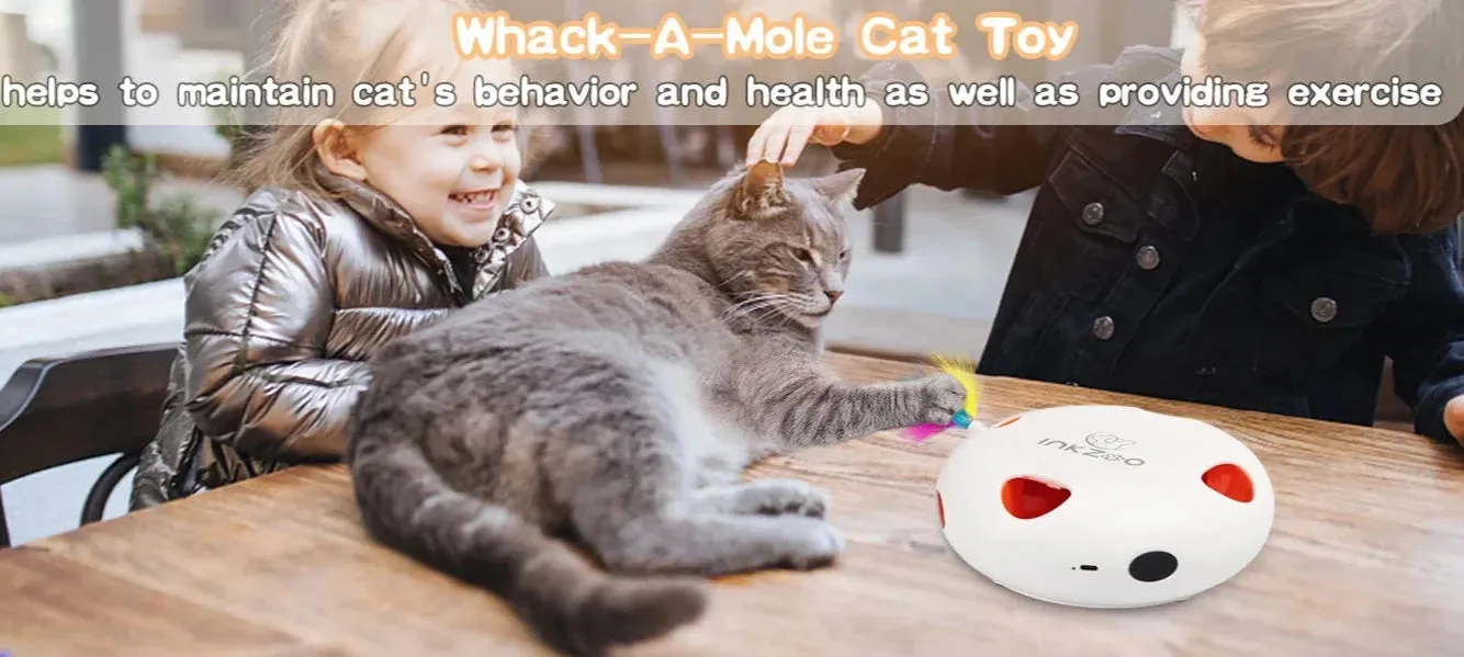Smart  Interactive7 Holes Mice Whack-A-Mole Cat Toys