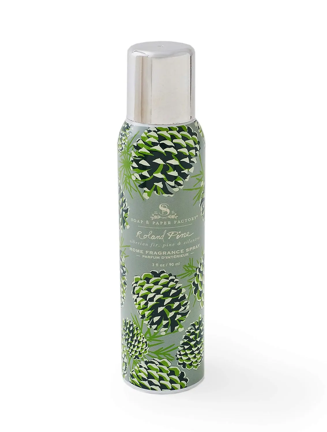 Soap & Paper Factory Roland Pine 3 fl. oz Non-Aerosol Home Fragrance Spray