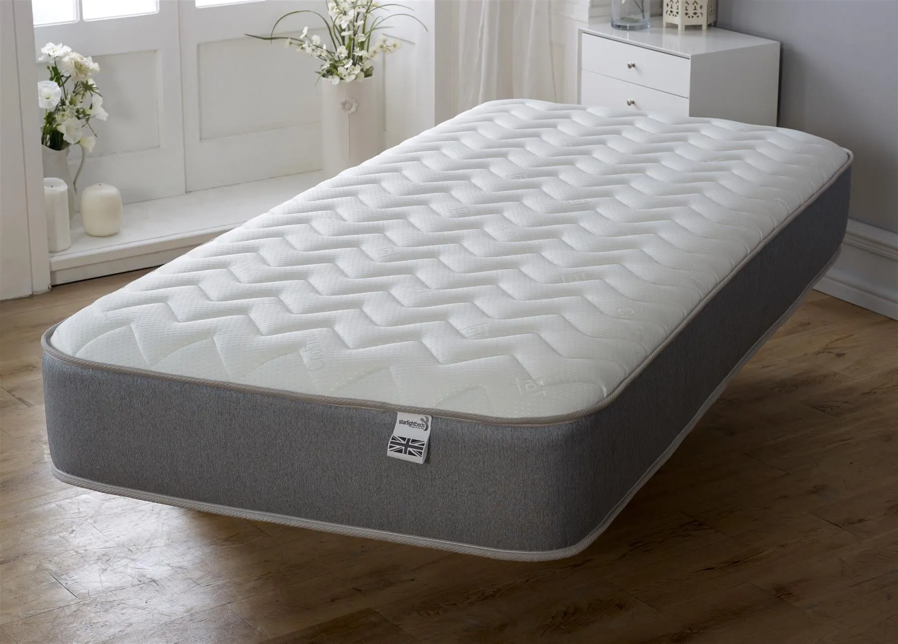 Starlight Beds Memory Foam & Spring Comfort Finish Mattress