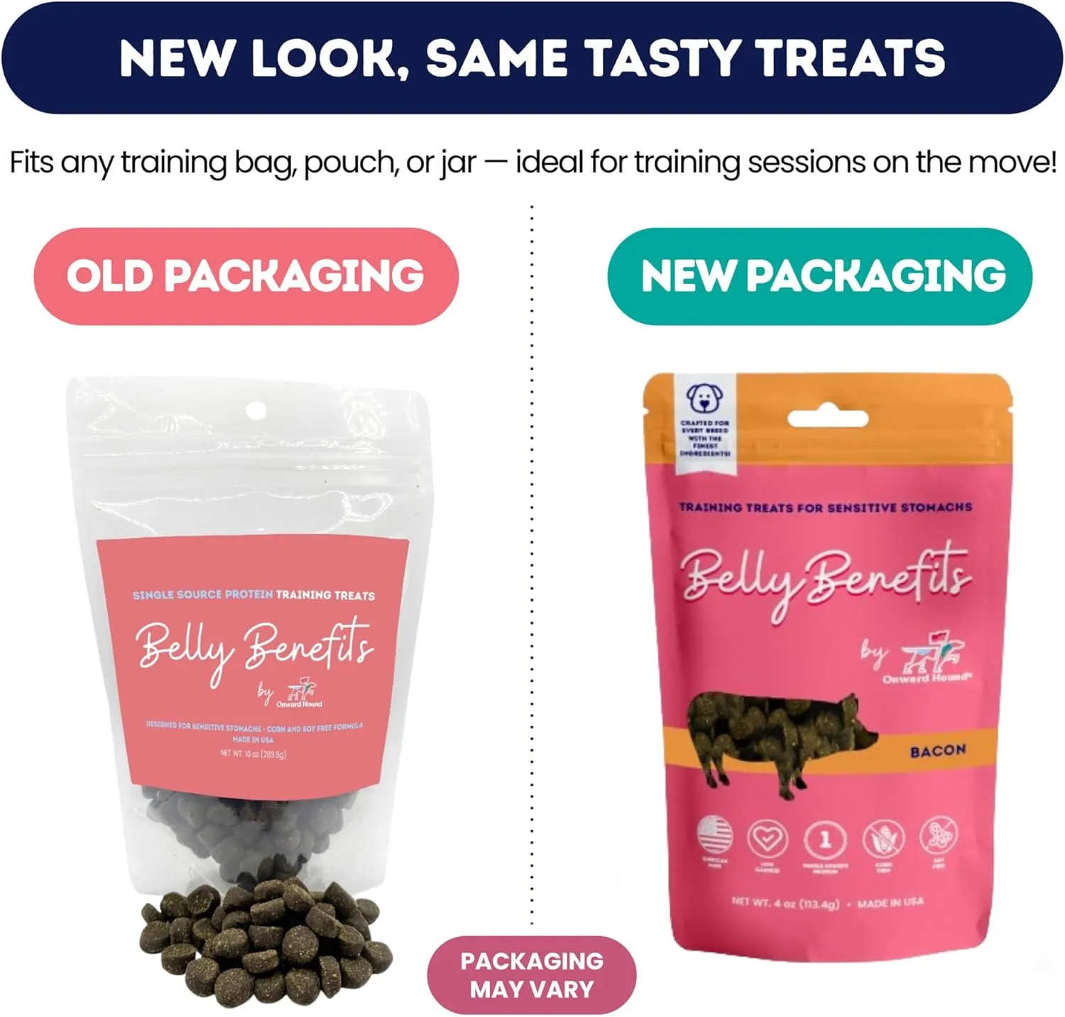 Training Treats for Dogs - Soft Bison - Low Calorie Dog Training Treats for Sensitive Stomachs with Single Source Premium Protein, Corn Free, & Soy Free Formula - 4 oz